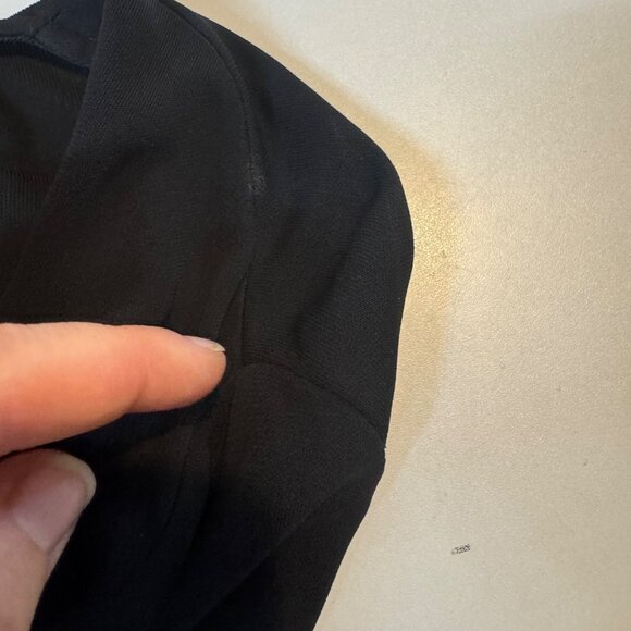 RTW Charleston Open Front Cardigan Womens Black Long Sleeve Mid Length Size XXL - Picture 9 of 9